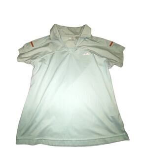 Ellesse Womens Mint V Neck Polo Size Small